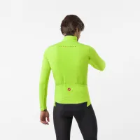 bunda CASTELLI Alpha 150 Jacket Electric Lime/Black (1)