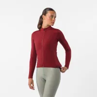 dámský dres s dlouhým rukávem CASTELLI Espresso Thermal 2 W Jersey Garnet dámský dres s dlouhým rukávem CASTELLI Espresso Thermal 2 W Jersey Garnet