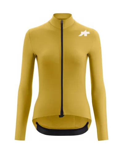 dámský dres s dlouhým rukávem ASSOS MILLE GT WOMEN'S SPRING FALL JERSEY S11 Golden Yellow