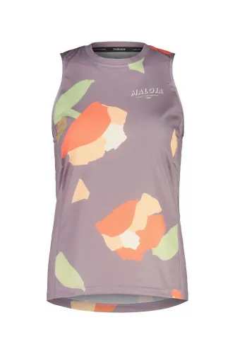 dámský volný dres Maloja ParrossazM. Top smoky purple fieldflower