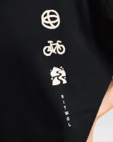 tričko Isadore X La Machine Heavy Cotton T-shirt Black (4)